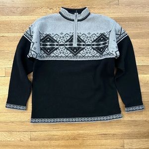 Men’s wool Obermeyer ski sweater size M